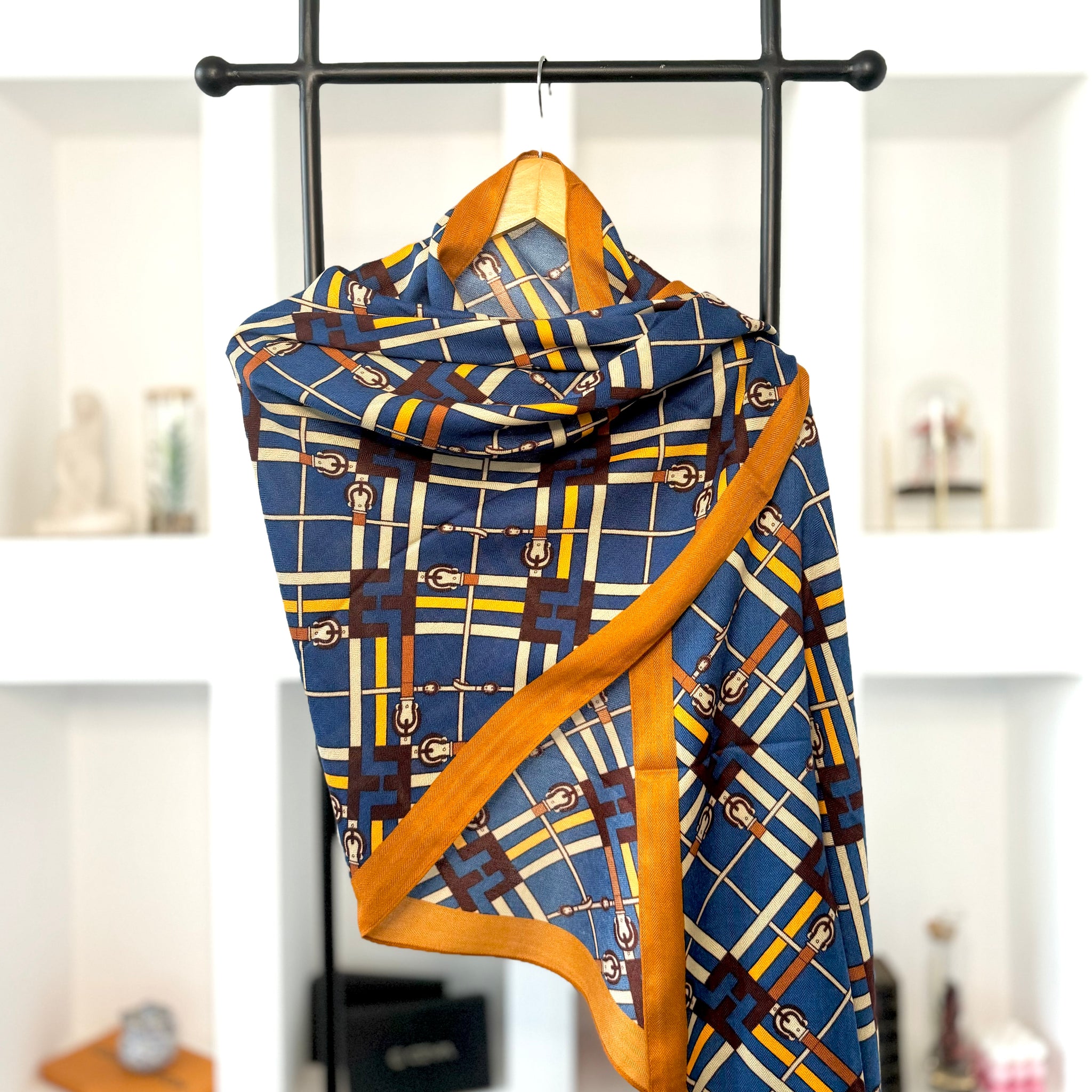 Châle en lin "TOFFEE"