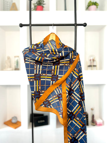 Châle en lin "TOFFEE"