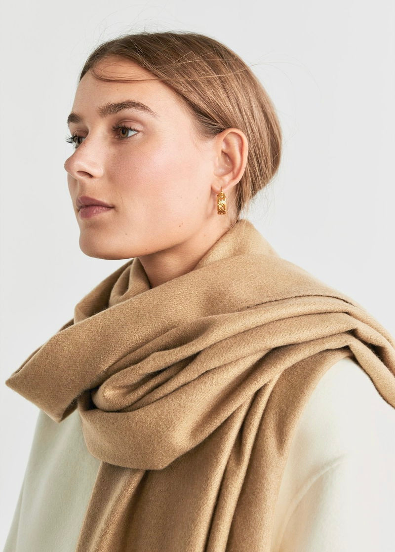 Châle en Cachemire "CAMEL"