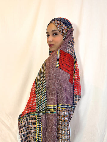 Châle plissé "MERAK" en viscose