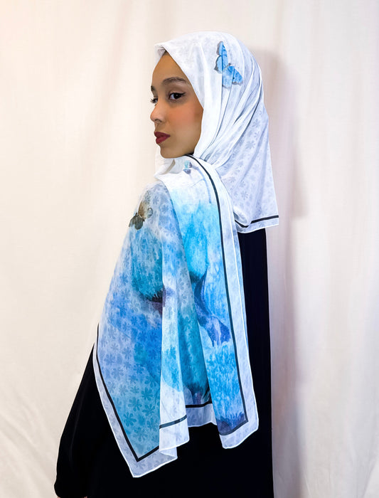 Châle en crêpe "SELMA"