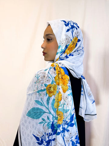 Châle en crêpe "NAORA"