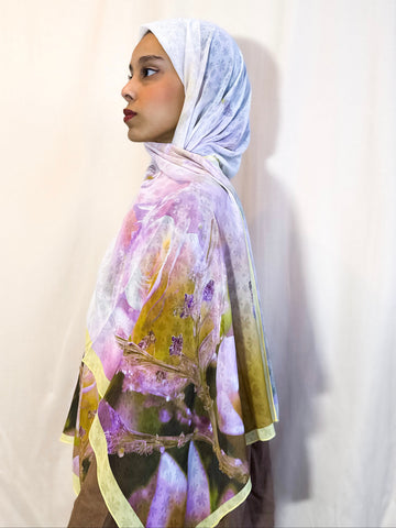 Châle en crêpe "VAYRA"