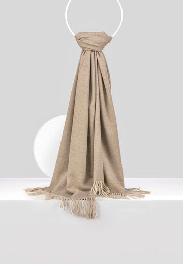 Châle en Cachemire "SABLE"