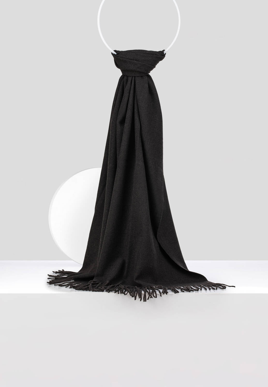 Châle en Cachemire "NOIR"